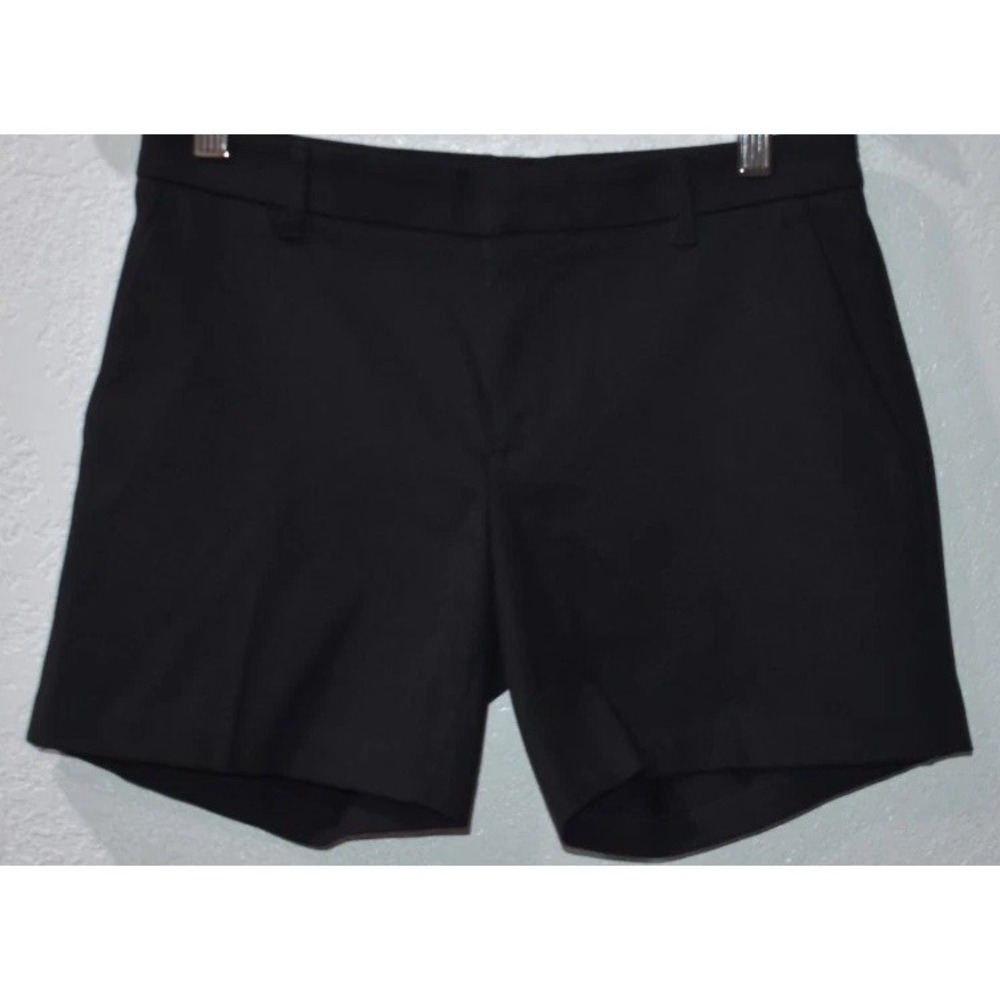 Banana Republic Sz 0 Shorts Classy Black Comfort Stretch 5.25‎ in Inseam Pockets